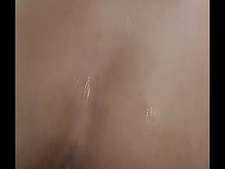 Fucking my ass with a huge dildo