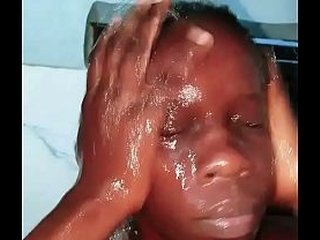 Sexyrita bathing, dancing, showing her nice pussy,boobs taking BBC in her mouth milf